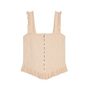 KNIT CORSET TOP